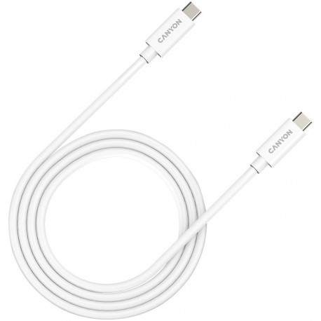 Kabel CANYON UC-44, USB-C to USB-C, 240W, 1m, bel