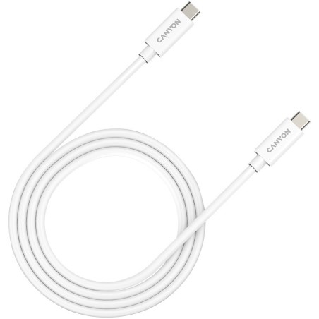 Kabel CANYON UC-44, USB-C to USB-C, 240W, 1m, bel