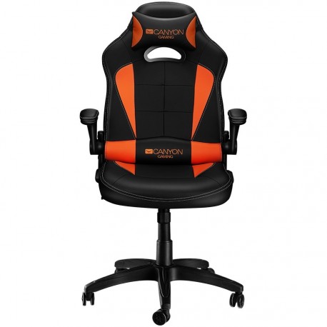 Gaming stol CANYON Vigil GC-2 Black Orange