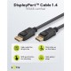 Kabel GOOBAY DisplayPort 1.4 (M/M), 3m