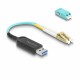 Line extender Delock USB set optični LC duplex do 100m, 66466