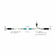 Line extender Delock USB set optični LC duplex do 100m, 66466