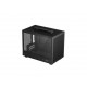 Računalniško ohišje DeepCool CH160, Mini-ITX, kaljeno steklo, črno