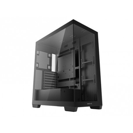 Računalniško ohišje DeepCool CG580, ATX, Midi-Tower, kaljeno steklo, črno
