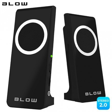 Zvočniki Blow MS-22, 2.0 Stereo, črni, DEMO