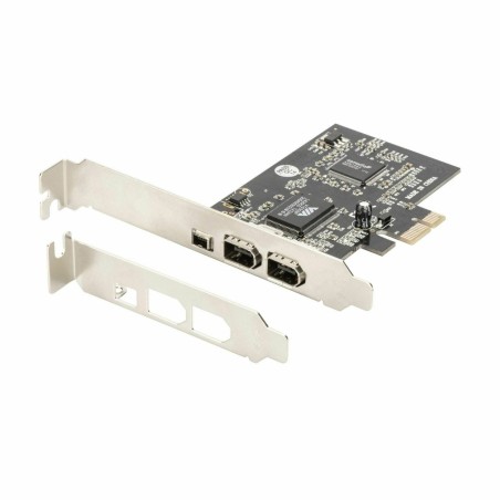 Kartica Digitus PCIe Firewire 400 4/6 pin kabel 0,7m + LowProfile DS-30201-5
