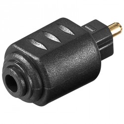 Adapter GOOBAY digital/audio 3,5 mm Toslink (ženski)/ Toslink (moški)