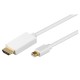 Kabel GOOBAY Mini DisplayPort na HDMI (2M) 1.2, 2m