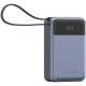 Prenosna baterija CANYON OnPower 600 built-in cable 20000 mAh PD65W, siva