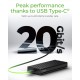 Ohišje za disk Icybox IB-1917M-C32, M.2 NVMe, USB-C 3.2