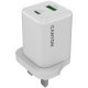 Polnilec CANYON CU45AC, 45W, USB-A/C, UK, bel