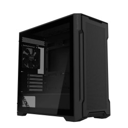 Ohišje Gigabyte C102 GLASS, mATX, črno