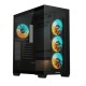 Ohišje Gigabyte C500 PANORAMIC STEALTH ICE, ATX, ARGB, črno