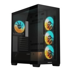 Ohišje Gigabyte C500 PANORAMIC STEALTH ICE, ATX, ARGB, črno