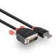 Kabel LINDY DisplayPort na DVI, 5m