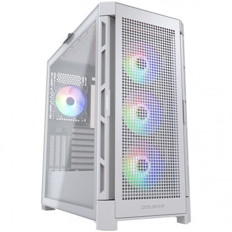 Računalniško ohišje COUGAR AIRFACE PRO RGB, Mid Tower, belo