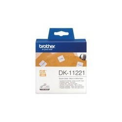 Nalepke BROTHER DK11221, 23mm x 23mm x 1000