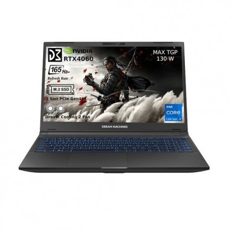 Prenosnik Dream Machines RG4060-15EU52 i7-13620H, 32GB, 1TB, RTX 4060