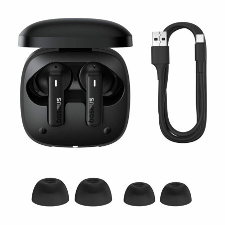 Slušalke Baseus Bowie E19, črne