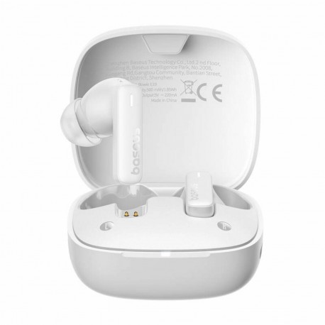 Slušalke Baseus Bowie E19, bele