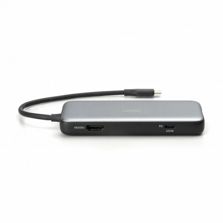 Priklopna postaja Digitus DA-70914, USB-C 3.2, 7v1, črna