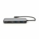 Priklopna postaja Digitus DA-70915, USB-C 3.2, 8v1, siva
