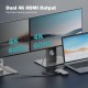 Priklopna postaja Digitus DA-70915, USB-C 3.2, 8v1, siva