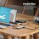 Priklopna postaja Digitus DA-70915, USB-C 3.2, 8v1, siva