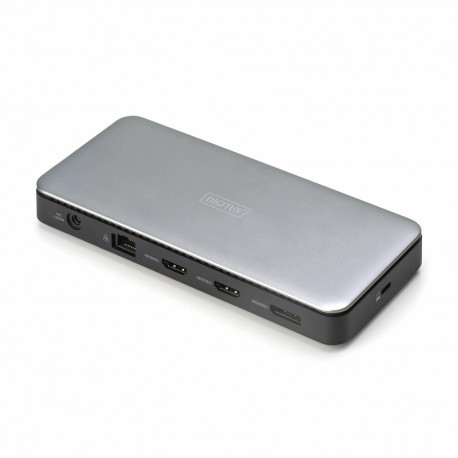 Priklopna postaja Digitus DA-70917, USB-C 3.2, 11v1, črna