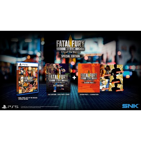 Igra FATAL FURY: City Of The Wolves - Special Edition (Playstation 5)