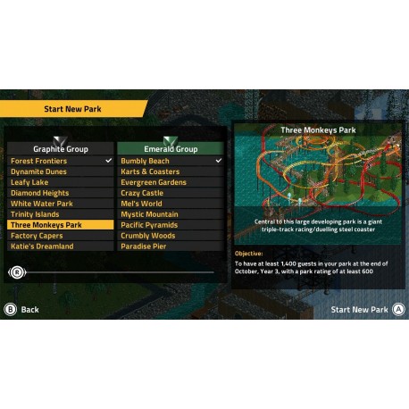 Igra Rollercoaster Tycoon Classic (Nintendo Switch)
