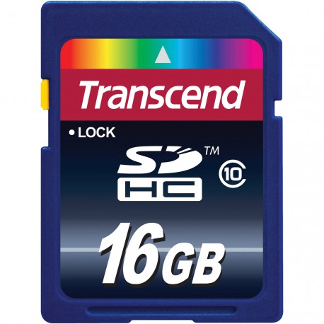 Spominska kartica SDHC 16GB Class 10 Transcend TS16GSDHC10