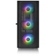 Ohišje THERMALTAKE H570 TG, Mid-ATX, črno