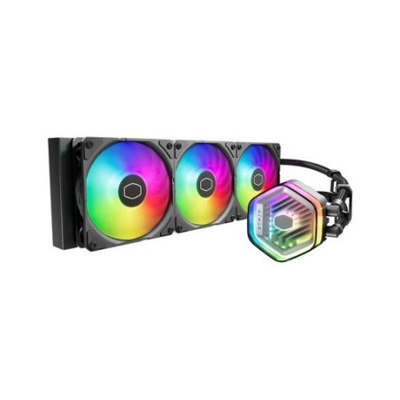 Vodno hlajenje Cooler Master AIO MasterLiquid 360 Atmos, črn
