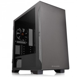 Ohišje THERMALTAKE S100, Micro-ATX, črno