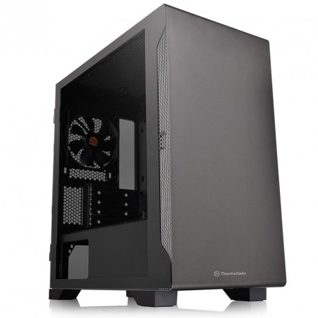 Ohišje THERMALTAKE S100, Micro-ATX, črno