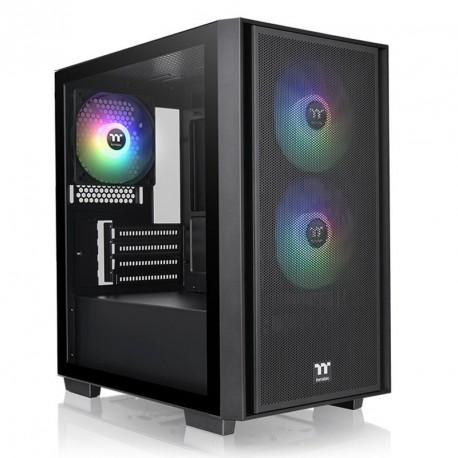 Ohišje THERMALTAKE VERSA H16 TG, microATX, črno