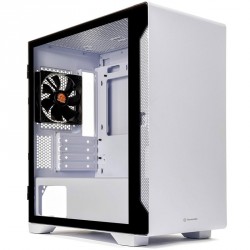 Ohišje THERMALTAKE S100 TG Snow Micro-ATX, okno, belo