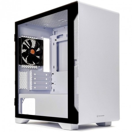 Ohišje THERMALTAKE S100 TG Snow Micro-ATX, okno, belo