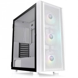 Ohišje THERMALTAKE H570 TG Snow Mid-ATX, okno, belo