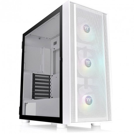 Ohišje THERMALTAKE H570 TG Snow Mid-ATX, okno, belo