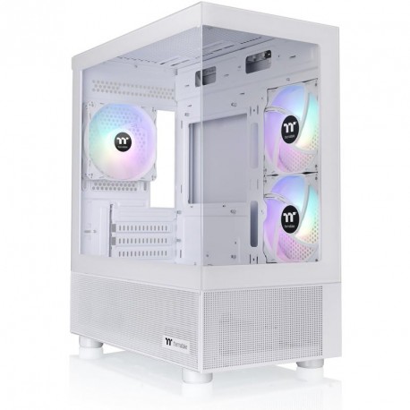 Ohišje THERMALTAKE View 170 TG Snow Micro-ATX, okno, belo