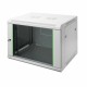 Zidni kabinet Digitus 12U 638 600x450, siv, sestavljen