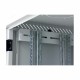 Zidni kabinet Triton 12U 635 600x400, siv, sestavljen, snemljive stranice