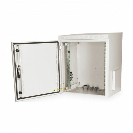 Zidni kabinet Digitus 12U 713 600x450, siv, sestavljen, zunanji