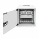 Zidni kabinet Digitus 250mm 6U 325x315x300, siv