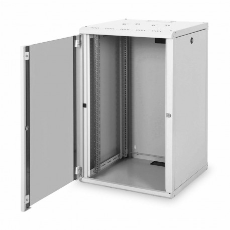 Zidni kabinet Digitus 20U 998 600x600, siv, sestavljen