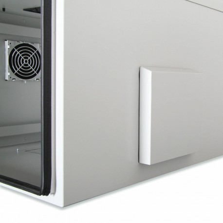 Zidni kabinet Digitus 12U 713 600x600, siv, sestavljen, zunanji