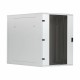 Samostoječi kabinet Triton 27U 1300 600x800, siv, sestavljen