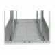 Samostoječi kabinet Triton 27U 1300 600x800, siv, sestavljen